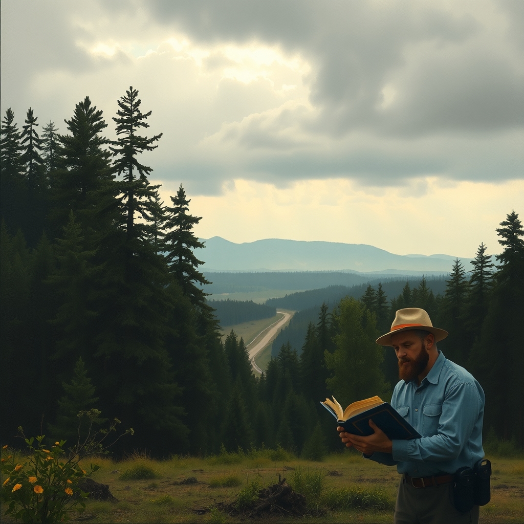 Farmer studies updated USDA rule amid logging plans
