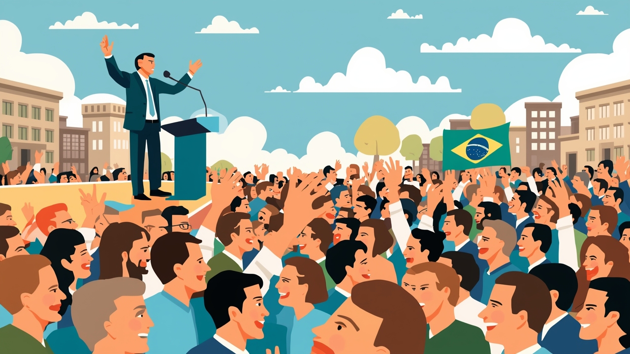Bolsonaro rallies supporters ahead of tight election