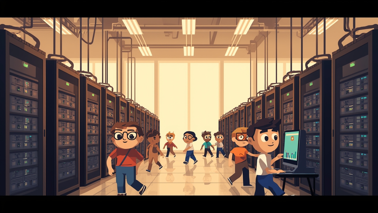 Developers work on Google's new AI game platform