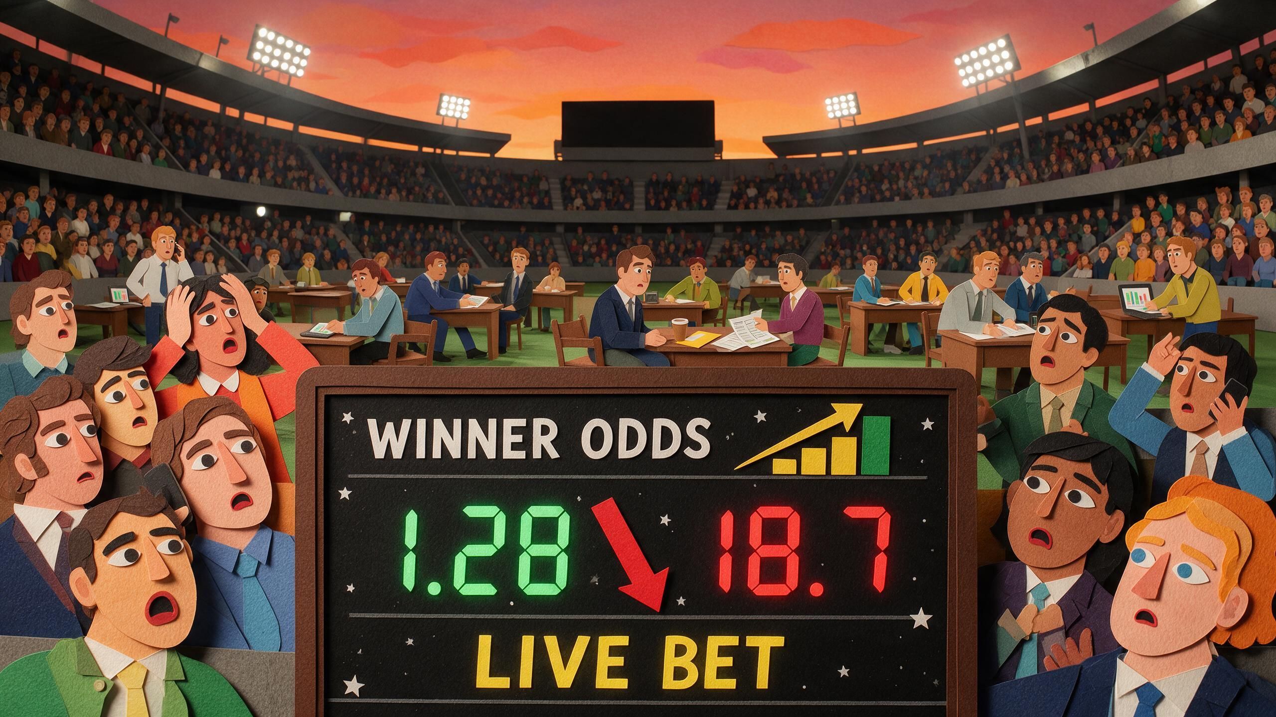 Soccer bets seesaw as PSG win chances plummet