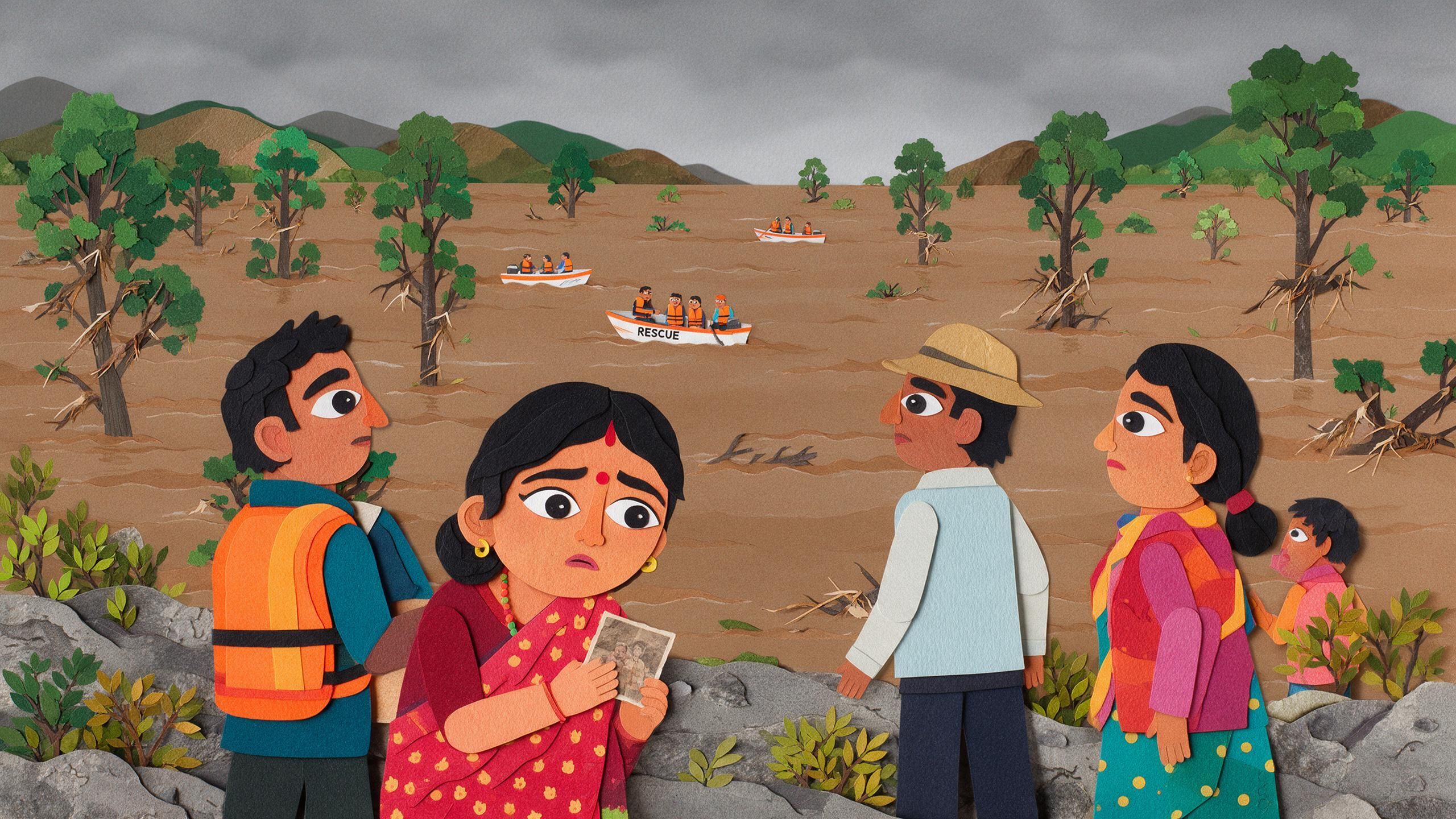 Nepal villagers await news of missing loved ones after floods