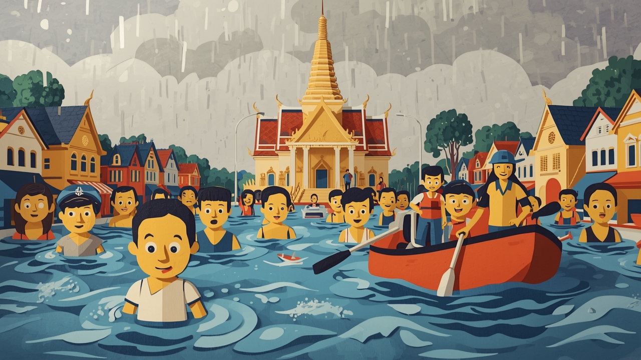 Floods hit Bangkok, affecting millions