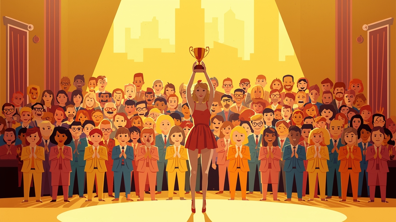 Taylor Swift wins Video of the Year at MTV awards